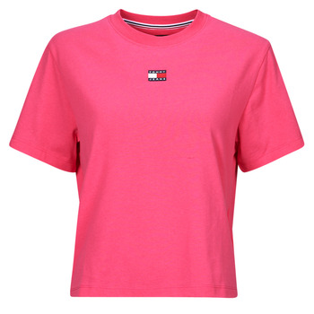 Kleidung Damen T-Shirts Tommy Jeans TJW BXY BADGE TEE EXT Rosa