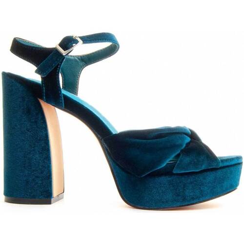 Schuhe Damen Sandalen / Sandaletten Leindia 84700 Blau