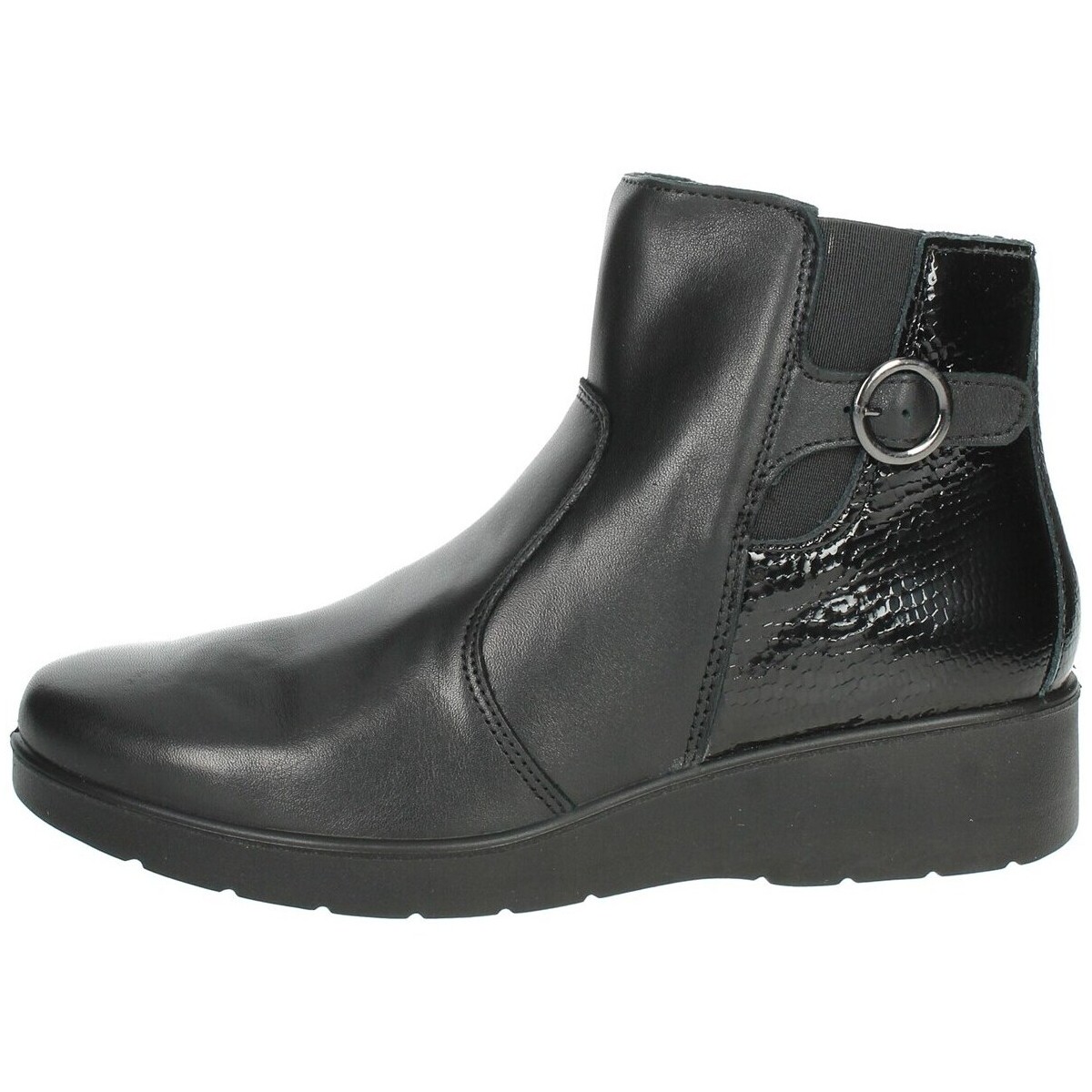 Schuhe Damen Boots Imac 455580 Schwarz