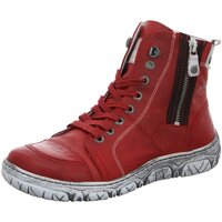 Schuhe Damen Stiefel Krisbut Stiefeletten 3201-3 Rot