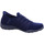 Schuhe Damen Slipper Skechers Slipper Slip Ins 100593 NVY Blau