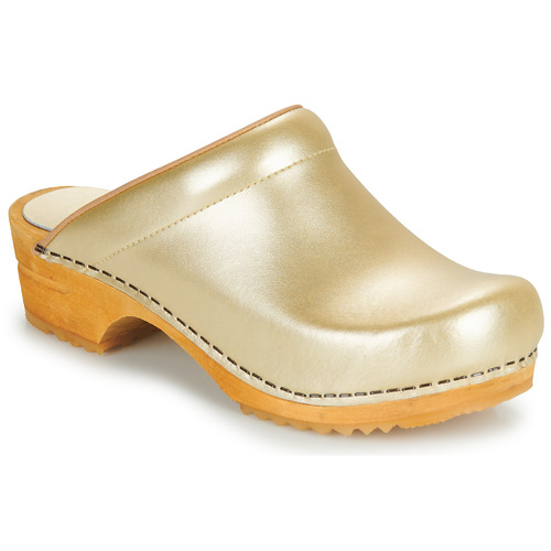 Schuhe Damen Pantoletten / Clogs Sanita LOTTE OPEN Gold
