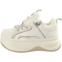 Schuhe Damen Sneaker Buffalo Baskets femme  Orcus Sk8 - Vegan Nappa Weiss