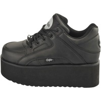 Schuhe Damen Sneaker Buffalo Baskets femme  Vegan Nubuck Schwarz