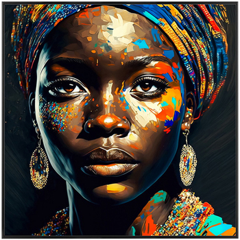 Signes Grimalt  Gemälde, Leinwände Afrikanische Frau Malerei