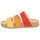 Schuhe Damen Pantoffel Josef Seibel HANNAH 03 Orange / Gelb / Rot