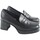 Schuhe Damen Multisportschuhe Jordana 4032 schwarzer Damenschuh Schwarz