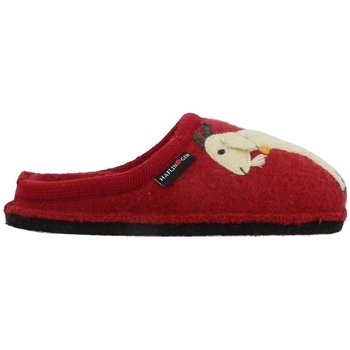 Schuhe Damen Hausschuhe Haflinger FLAIR HEIDI Rot