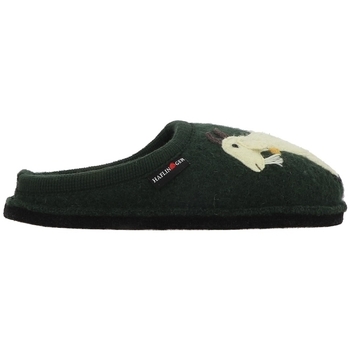 Schuhe Damen Hausschuhe Haflinger FLAIR HEIDI Grün