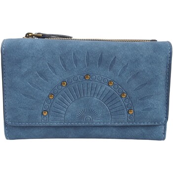 Taschen Damen Portemonnaie Bienve Damenaccessoires gz1135-m blau Blau