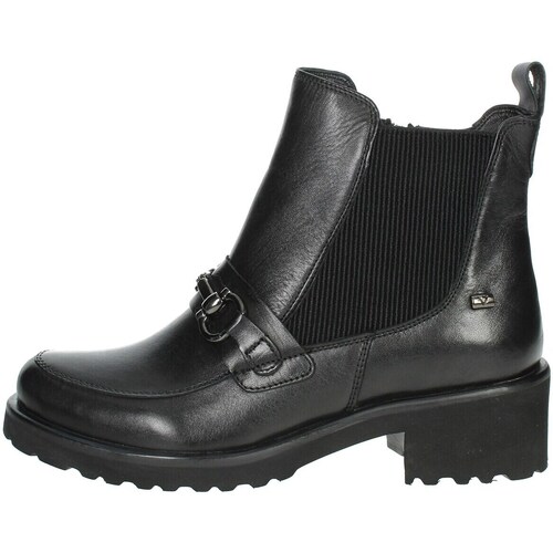 Schuhe Damen Boots Valleverde 28M106 Schwarz