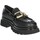 Schuhe Damen Slipper Keys K-8550 Schwarz