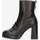 Schuhe Damen Boots NeroGiardini I308218D-100 Schwarz