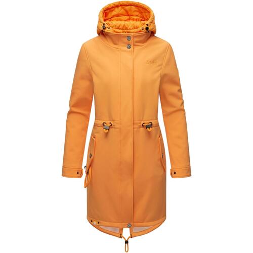 Kleidung Damen Jacken Marikoo Softshellmantel Mount Presanella Orange