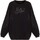 Kleidung Damen Fleecepullover Emporio Armani EA7 Sweatshirt Schwarz
