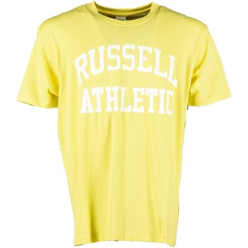 Kleidung Herren T-Shirts & Poloshirts Russell Athletic Iconic S/S  Crewneck  Tee Shirt Gelb