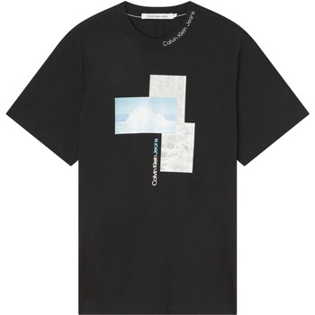 Calvin Klein Jeans  T-Shirts & Poloshirts Splash Photoprint Te