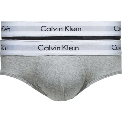 Unterwäsche Herren Slips Calvin Klein Jeans 2P Hip Brief Multicolor