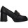Schuhe Damen Slipper Gattinoni PINLT1401WC Schwarz