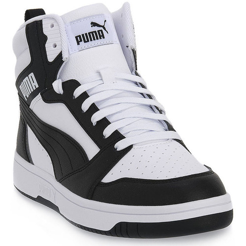 Schuhe Herren Multisportschuhe Puma 01 REBOUND V6 MID Weiss
