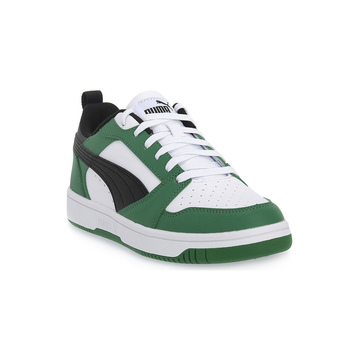 Schuhe Damen Sneaker Puma 05 REBOUND V6 LOW JR Weiss
