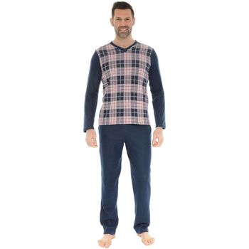 Kleidung Herren Pyjamas/ Nachthemden Christian Cane DAVY Blau