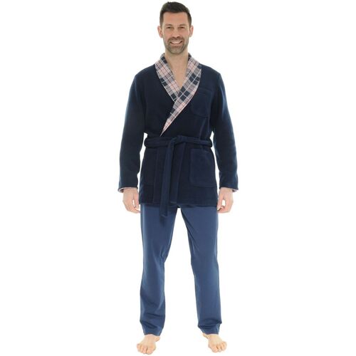 Kleidung Herren Pyjamas/ Nachthemden Christian Cane DAVY Blau