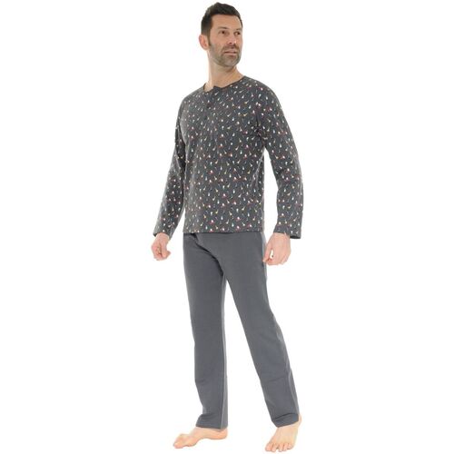 Kleidung Herren Pyjamas/ Nachthemden Christian Cane DURALD Grau