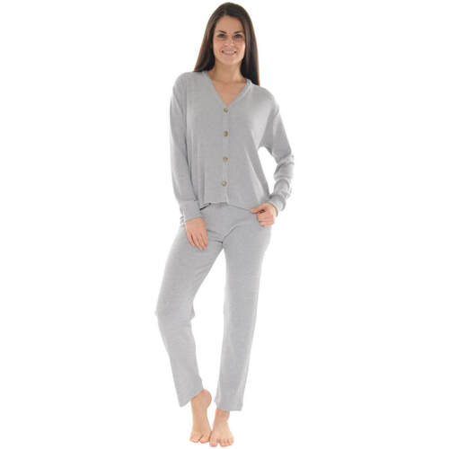 Kleidung Damen Pyjamas/ Nachthemden Pilus ANDREANE Grau