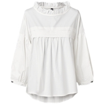 Kleidung Damen Tops / Blusen Wendykei Top 221375 - White Weiss