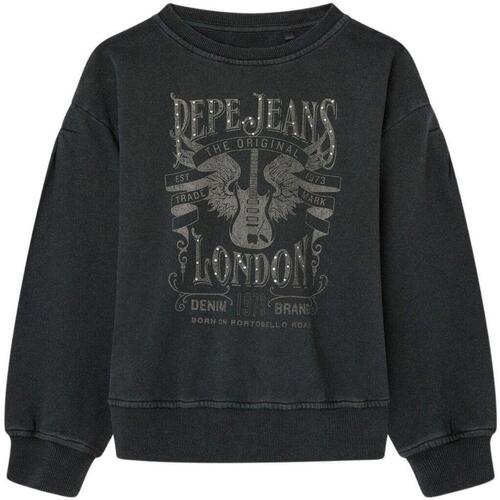 Kleidung Mädchen Sweatshirts Pepe jeans  Schwarz