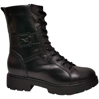 Schuhe Damen Low Boots NeroGiardini i309062d-nero Schwarz
