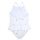Kleidung Mädchen Badeanzug /Badeshorts Polo Ralph Lauren ALLOVRPP1PCE-SWIMWEAR-1 PC SWIM Weiss