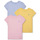 Kleidung Mädchen T-Shirts Polo Ralph Lauren TEE BUNDLE-SETS-GIFT BOX SET Multicolor