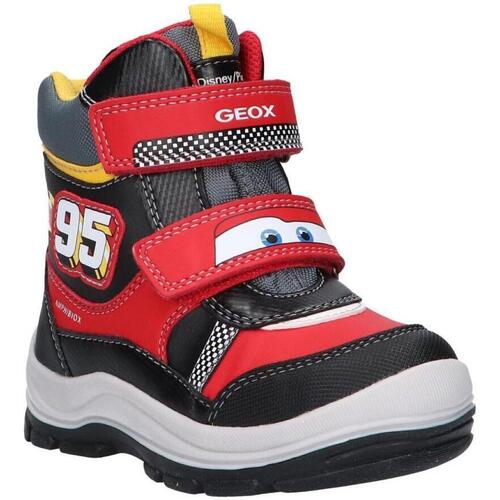 Schuhe Jungen Boots Geox B163VB 05411 B FLANFIL B163VB 05411 B FLANFIL 