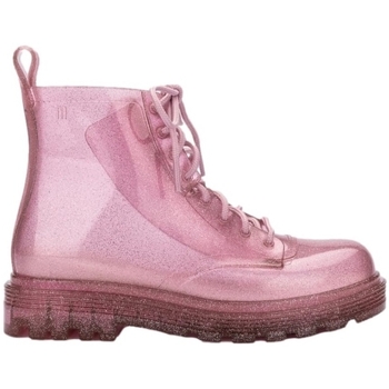 Schuhe Kinder Stiefel Melissa MINI  Coturno K - Glitter Pink Rosa