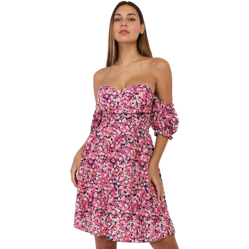 Kleidung Damen Kleider La Modeuse 66677_P155381 Schwarz