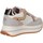 Schuhe Damen Sneaker Low W6yz Deva Sneaker Frau weiß grau Multicolor