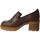 Schuhe Damen Slipper Hispanitas  Braun