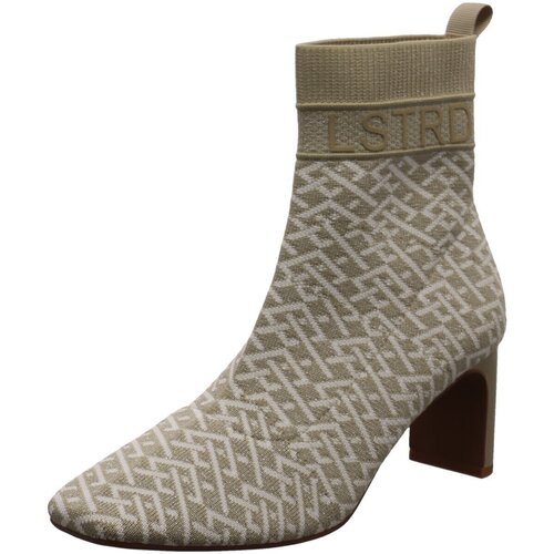 Schuhe Damen Stiefel La Strada Stiefeletten 2101725-4522 Beige