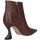 Schuhe Damen Ankle Boots Cecil 1719003 Braun