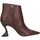 Schuhe Damen Ankle Boots Cecil 1719003 Stiefeletten Frau Braun Braun