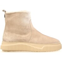 Schuhe Damen Sneaker Voile Blanche Maicah Wildleder Hellbeige Beige