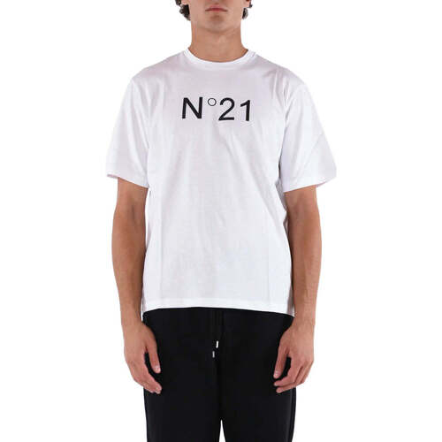 Kleidung Herren T-Shirts & Poloshirts N°21  Weiss