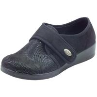 Schuhe Damen Hausschuhe Fly Flot N3 886 5D Caltanissetta Schwarz