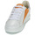 Schuhe Damen Sneaker Low Caval SLASH Weiss / Orange