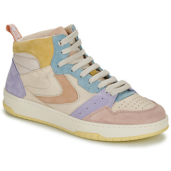 Schuhe Damen Sneaker High Caval SNAKE PASTEL DREAM Beige / Violett