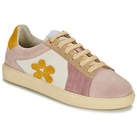 Schuhe Damen Sneaker Low Caval BLOOM SWEET FLOWER Weiss / Rosa