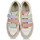 Schuhe Damen Sneaker Low Caval VELCROS Weiss / Multicolor