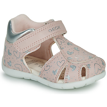 Schuhe Mädchen Sandalen / Sandaletten Geox B ELTHAN GIRL Rosa